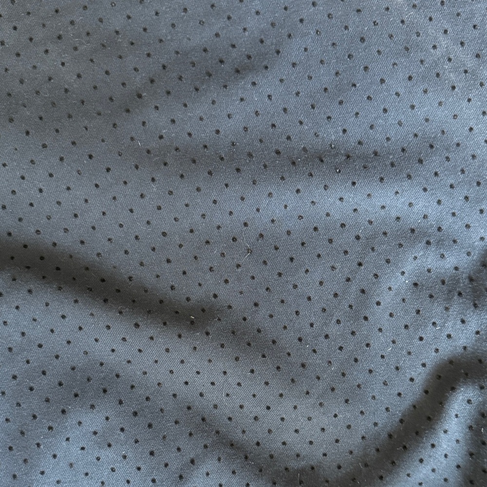 LOFT Plus Dark Blue Pants with Black Dots - Picture 4 of 12